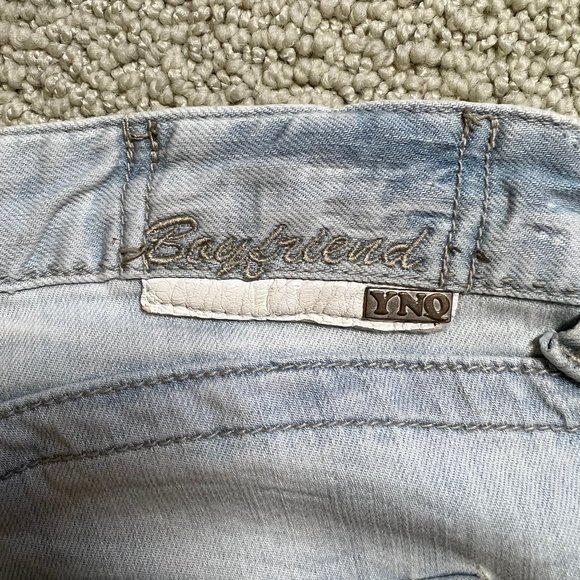 NWOT YNQ Boyfriend Distressed Jeans - Picture 11 of 13